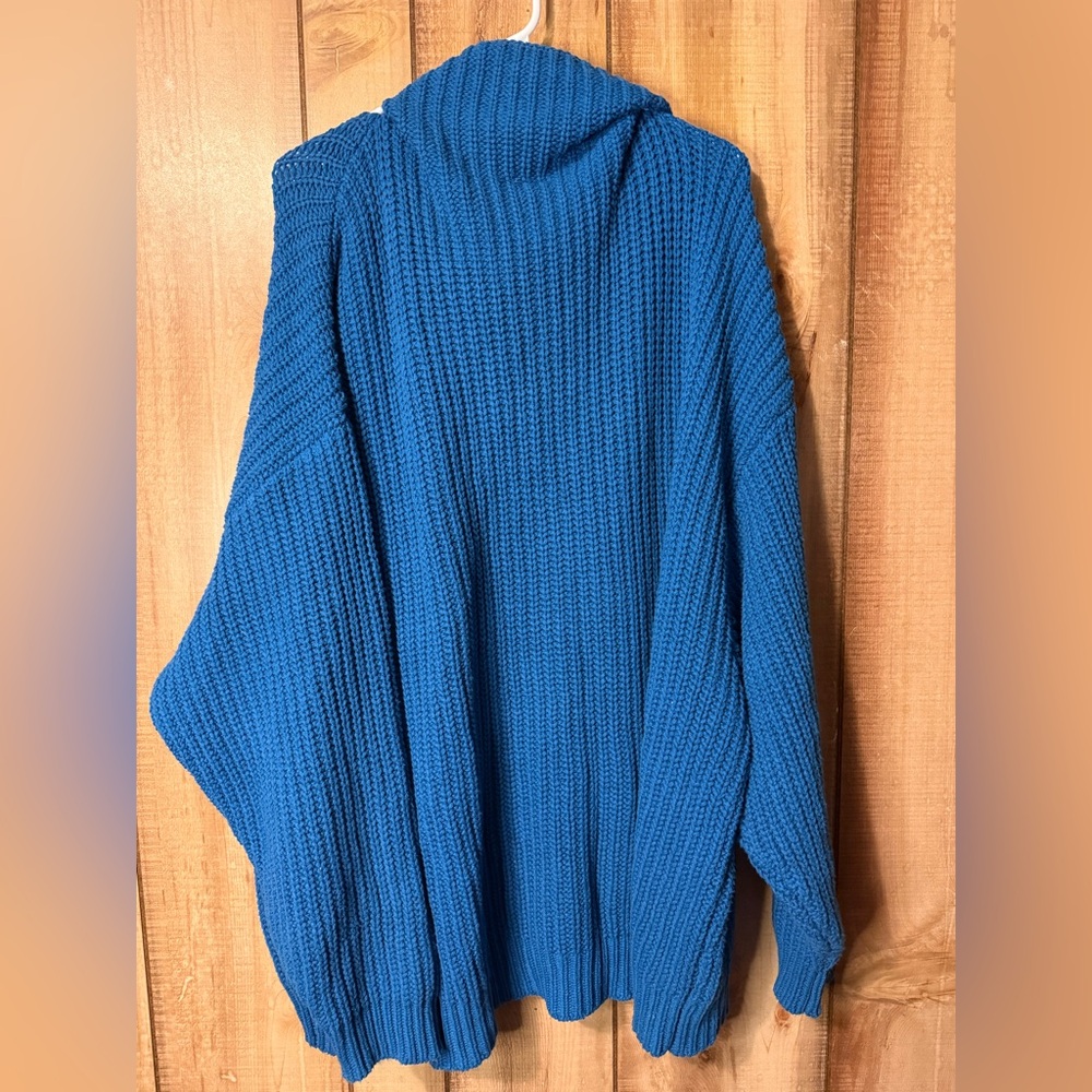 Free People Swim Too Deep Turtleneck Sweater $128 Retail - Picture 7 of 8